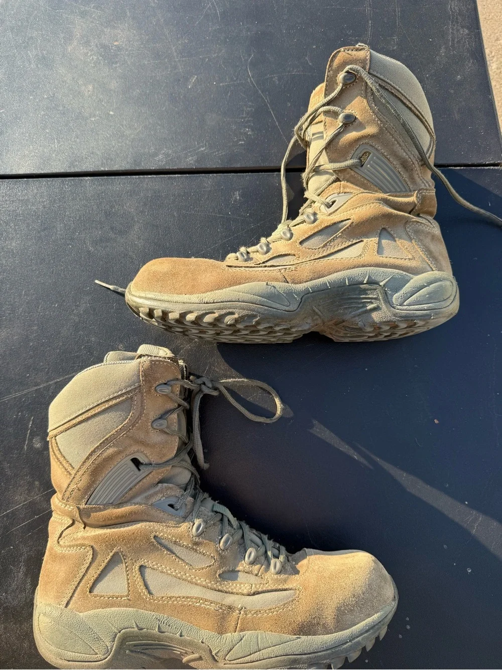Converse Tactical Desert Tan 8” Boots – ASTM F2413-05 – Style ASW F2613-05